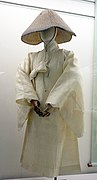 Women's mourning clothes from Joseon Dynasty, National Folk Museum of Korea