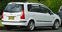 2001–2002 Mazda Premacy (CP) hatchback (Australia; pre-facelift)