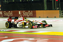 Photographie de Pedro de la Rosa à Singapour