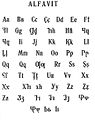 Abaza alphabet of the 1930s