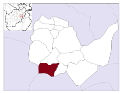 Location in Kabul Province