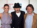 Alicja Bachleda, Colin Farrell and Neil Jordan