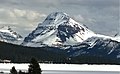 Bow Peak winter scene