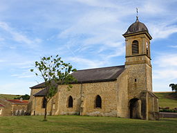 Kyrkan Saint-Hilaire i Brouennes