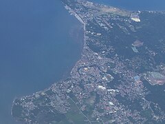 Calapan City proper from air