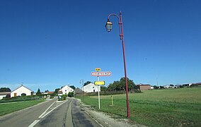 Entrée du village.