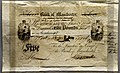 Image 36Collage for banknote design with annotations and additions to show proposed changes (figure rather higher so as to allow room for the No.), Bank of Manchester, UK, 1833. On display at the British Museum in London (from Banknote)