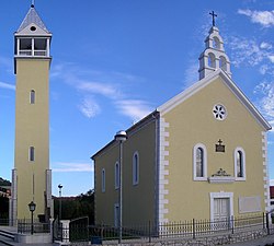 Holy Family church in Dretelj
