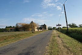 L'entrée du village.