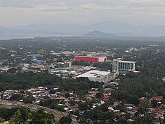 Digos City overlooking