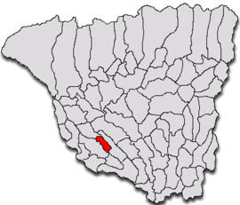 Location in Gorj County