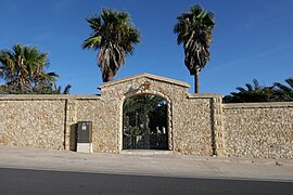 Entrée du cimetière de San-Lawrenz