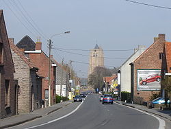 Entering Esen through the Esenweg (N35)