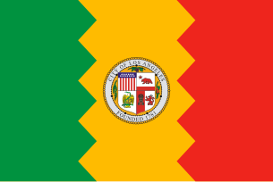 Flag of Los Angeles, California