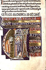 Fol. 36v : Dieu parlant à Moïse