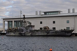 Västervik vid Marinmuseum i Karlskrona.