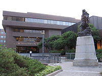 La Bibliothèque Gabrielle-Roy, siège social de l'Institut canadien