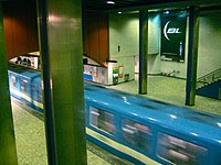 Orange Line platform