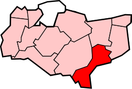 Distretto di Folkestone and Hythe – Mappa