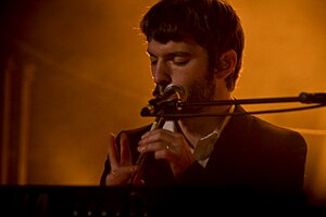 Kjartan at Methodist Central Hall Westminster, London, in 2008