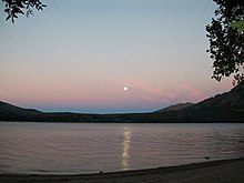 Soirée sur le lac.