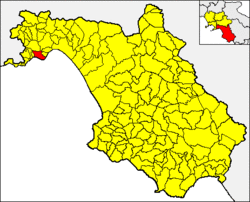 Maiori within the Province of Salerno