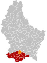 Leudelange – Mappa