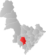 Vegusdal within Aust-Agder