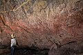 Image 57Ancient (but graffitied) Rock Art in Nsalu Cave, Kasanka National Park in North-Central Zambia. (from Zambia)