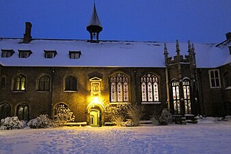 Old Court in the snow