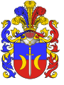 Arms of the Ostarzewski family ennobled in 1785