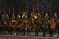 The squadron at nighttime