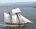 Topsail schooner Pride of Baltimore II