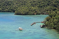 Pump boat in Sipalay