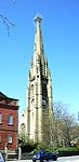 Steeple of Square Congregational Church