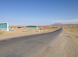 Road near Yangikishlak