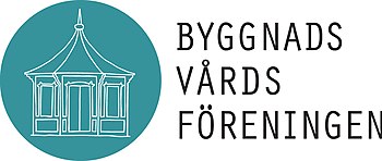 Svenska byggnadsvårdsföreningens logotyp.