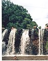 22/09/2007 - Salto de Capioví y su pileta natural, al fondo se observa la selva paraense. - Salto Capioví