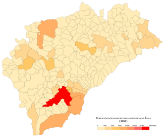 Población por municipio en 2018