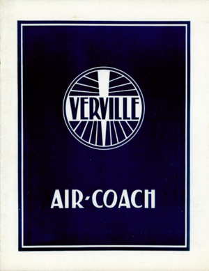 Verville logo with text "Air Coach"