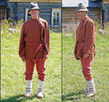 An Udmurt man wearing traditional clothing