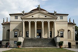 The Villa La Rotonda (Vicenza, Italy), 1567 – c. 1592, by Andrea Palladio