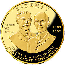 First in Flight Centennial Commemorative $10 Gold Coin