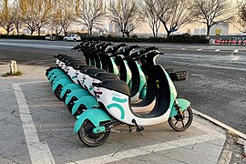 Legislation has led to more e-bike usage in China, with e-bike rentals catering to that growth.