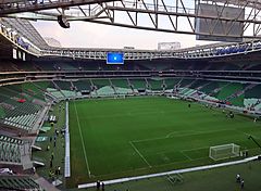 Allianz Parque, sede do jogo de volta