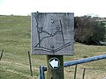 Carte de localisation des enclos à moutons (Crook, Lake District).