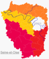 Arrondissements entre 1931 et 1943.