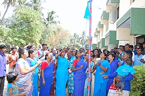 Aathi Thamilar Peravai women's empowerment conference in Salem, Tamil Nadu, 2009.