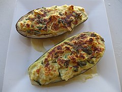 Aubergines à la bonifacienne (Corse).