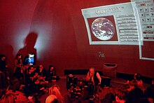 A planetarium show at the 2014 festival.